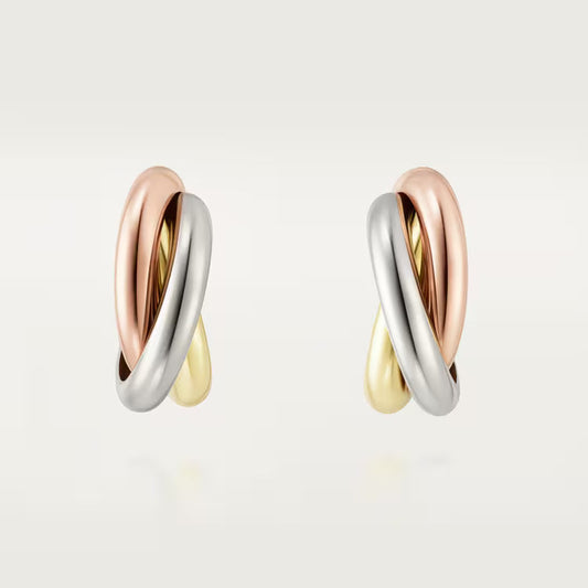 Cartier Trinity earrings, classic model