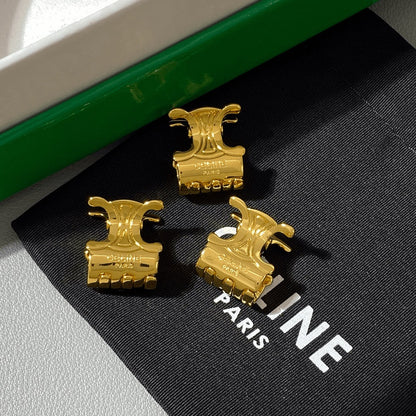 Celine Arc de Triomphe Hair Claw (1pc Big & 1pc Small, 2pcs Total)
