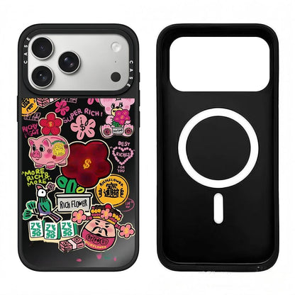 CASETiFY Rich Flower MagSafe Phone Case