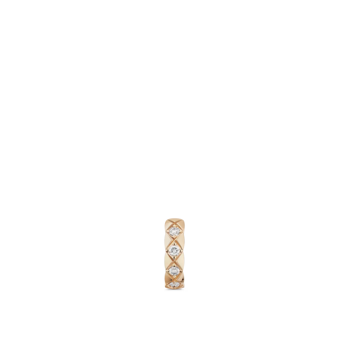 Chanel Coco Crush Diamond Mini Hoop