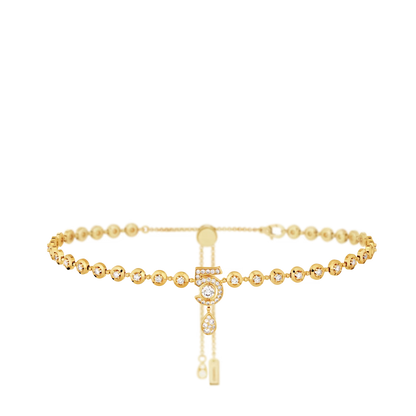 Chanel Eternal N鎺� Diamond Line Necklace