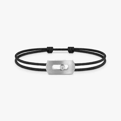 Messika Move Titanium Natural Titanium Diamond Bracelet