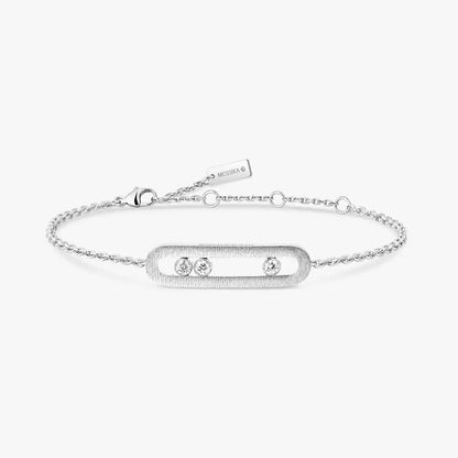 Messika Move Classique Ciselé Diamond Bracelet