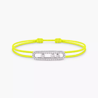 Messika CARE(S) Cord Pavé Bracelet Diamond Bracelet