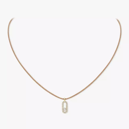 Messika CARE(S) Cord Pavé Necklace Diamond Necklace