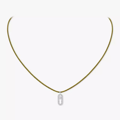Messika CARE(S) Cord Pavé Necklace Diamond Necklace